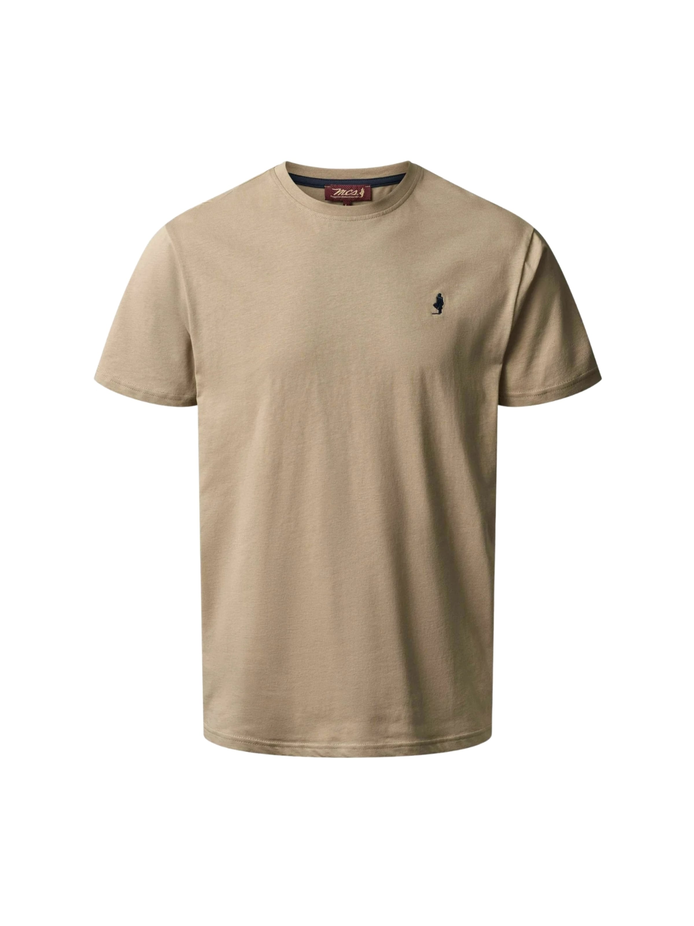 MCS Regular Fit Skjorte 'Texas' i beige: forside