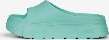 Zoccoletto 'Mayze Stack Injex Wns' di PUMA in verde: frontale