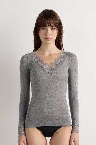 INTIMISSIMI Shirt 'Ultralight' in Grey: front