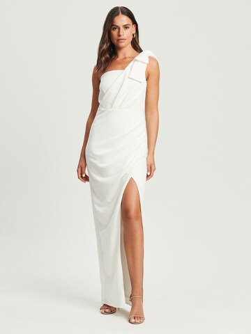 Chancery - Vestido de festa 'COOPER' em branco: frente