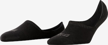 FALKE Füßlinge 'Step High Cut' in Schwarz: Vorderseite