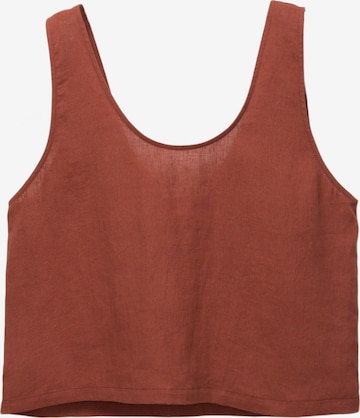 Pull&BearBluza - crvena boja: prednji dio