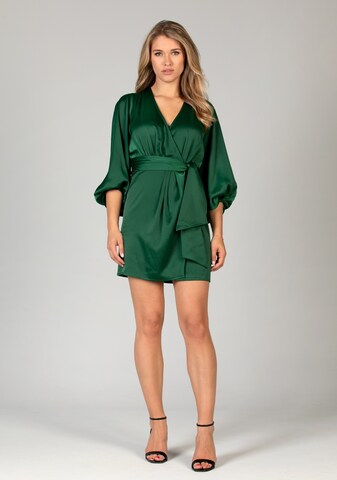 C by Stories Cocktail Dress in Green