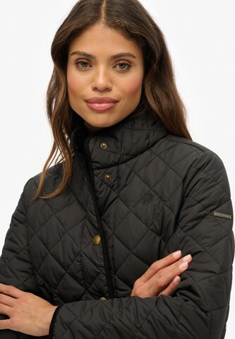 Veste mi-saison 'Estate Country' Superdry en noir