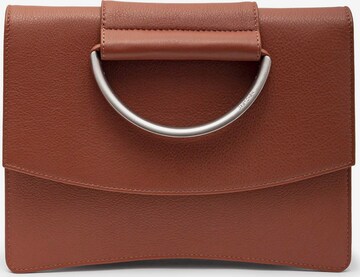 Gretchen Shoulder Bag 'Oyster' in Brown: front