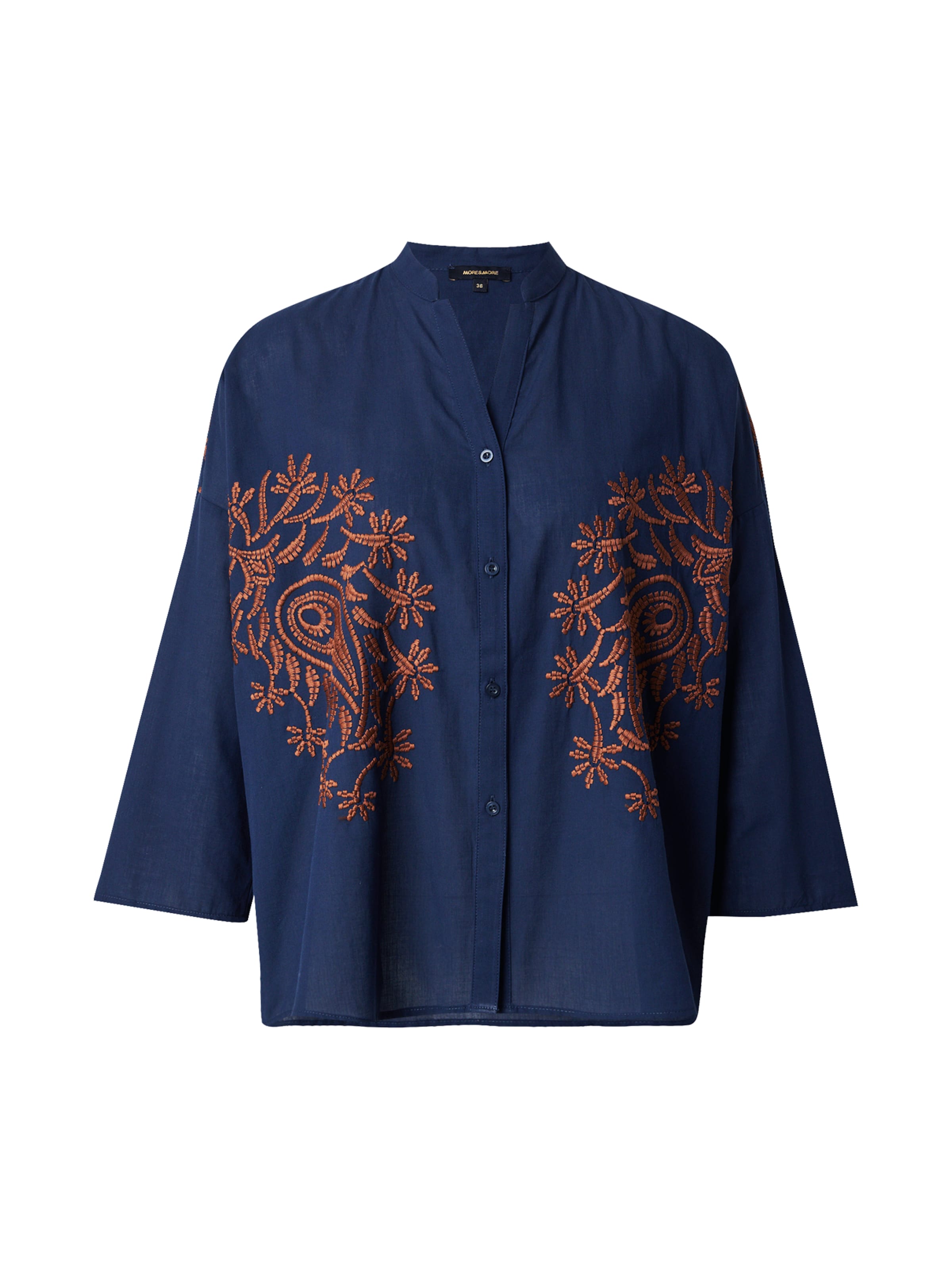 MORE & MORE Blouse in Blue: front