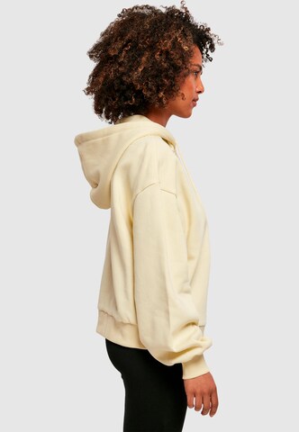 Merchcode Sweatshirt 'Be Happy' in Gelb