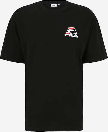 T-Shirt 'LIBEREC' FILA en noir : devant