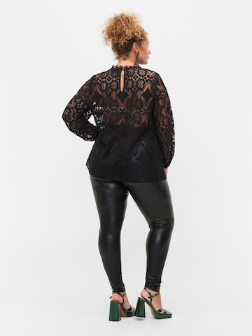 Zizzi - Skinny Leggings 'Vana' em preto