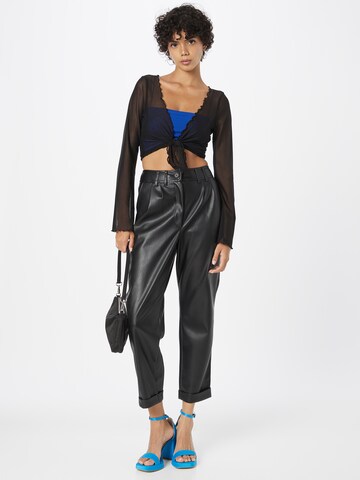 Regular Pantalon à pince River Island en noir