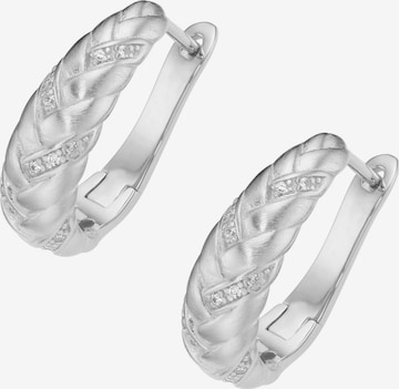 Boucles d'oreilles Smart Jewel en argent : devant