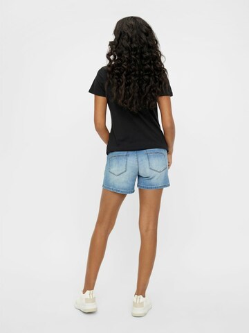 MAMALICIOUS Regular Shorts 'Paso' in Blau