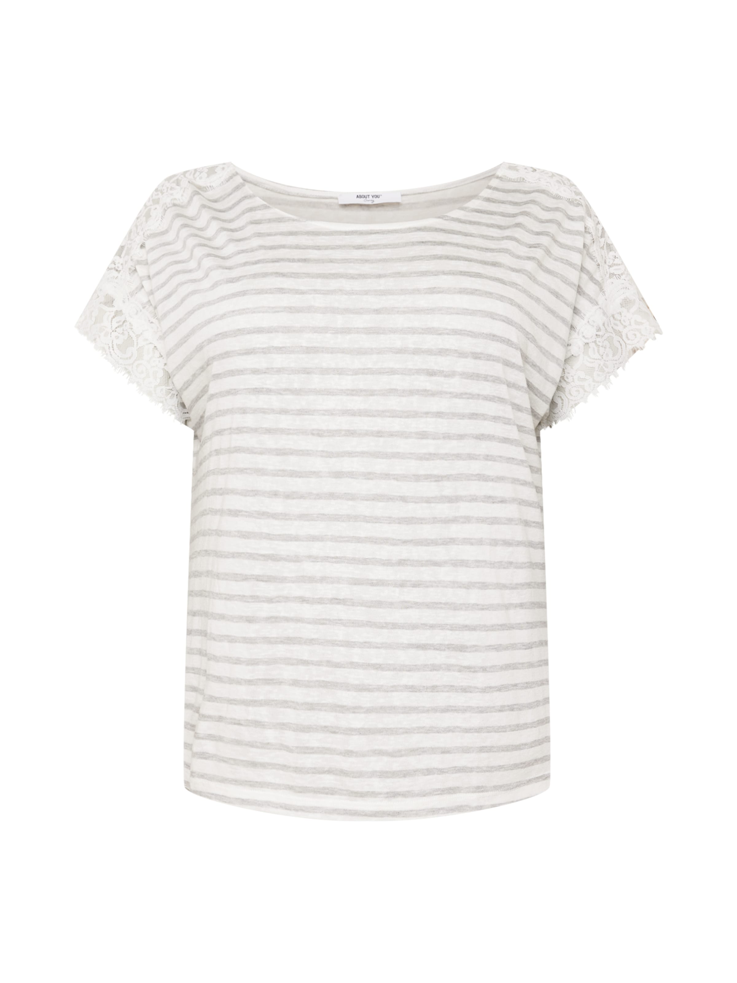 ABOUT YOU Curvy - Camiseta 'Karima' en blanco: frente