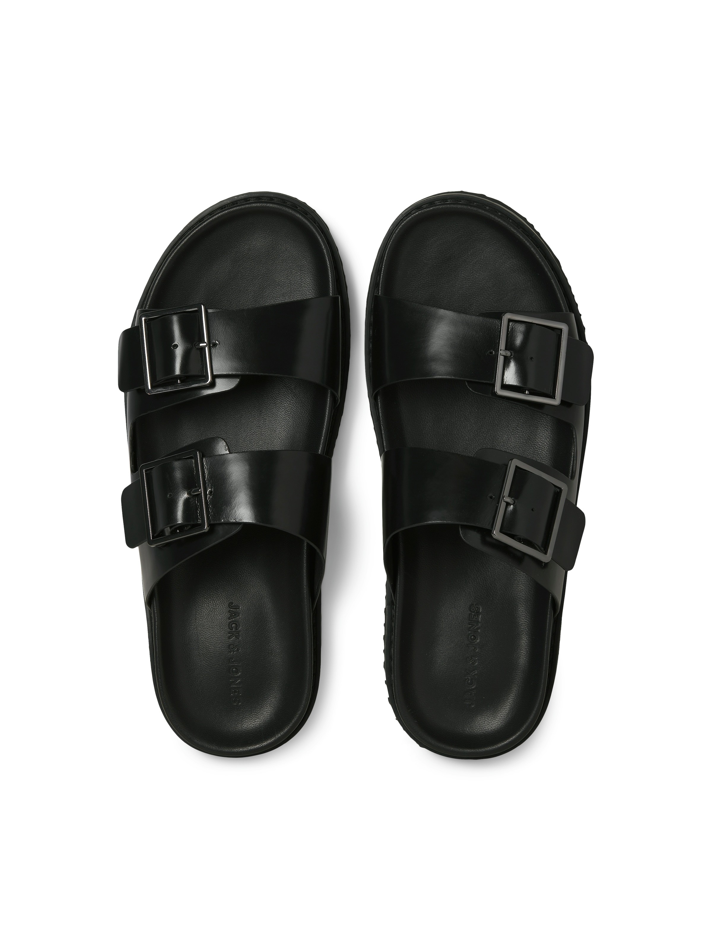 JACK & JONES Pantolette 'JFWMORALLI' in Schwarz