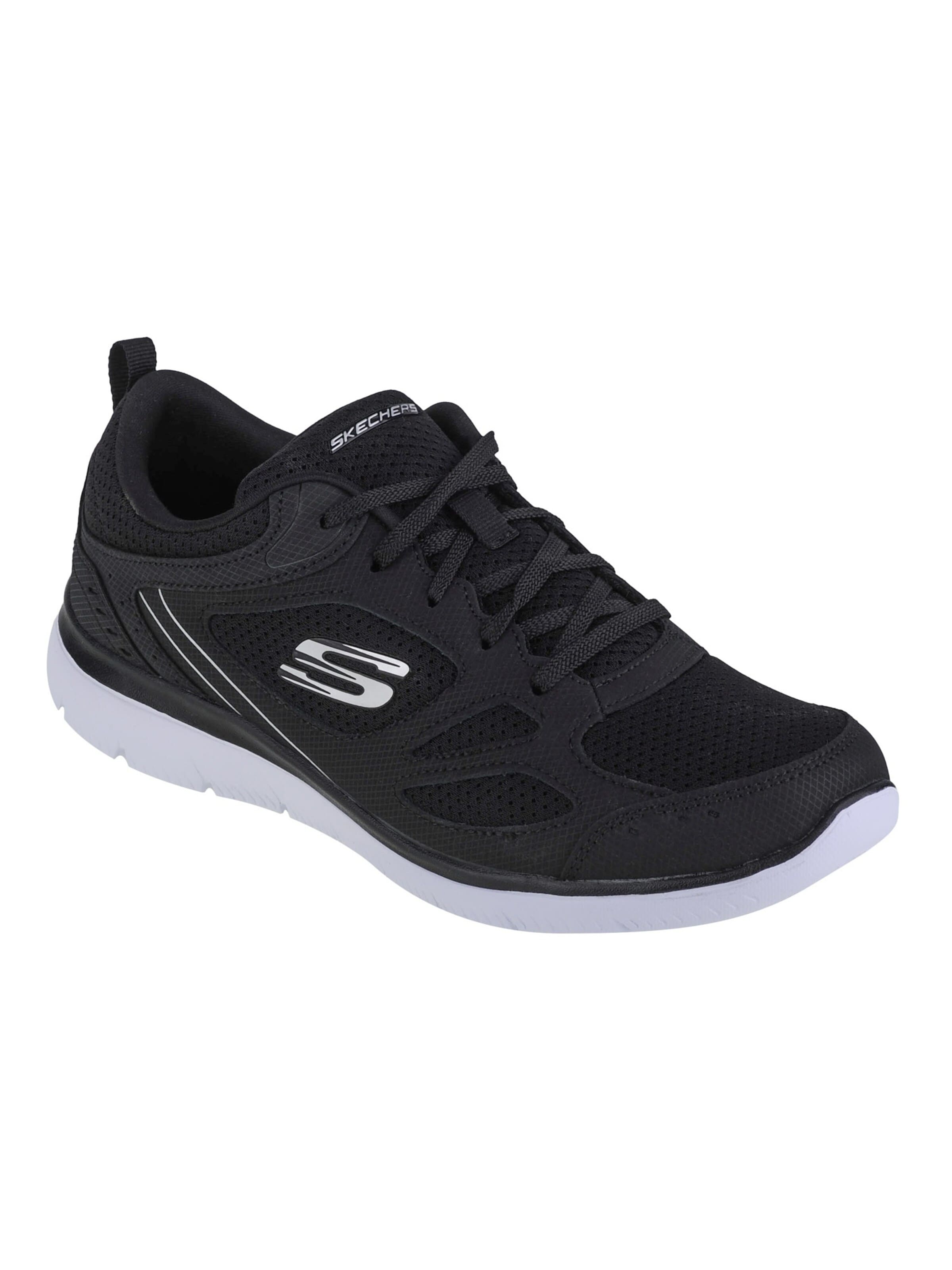 SKECHERS Platform trainers 'Skechers Summits Suited' in Black: front