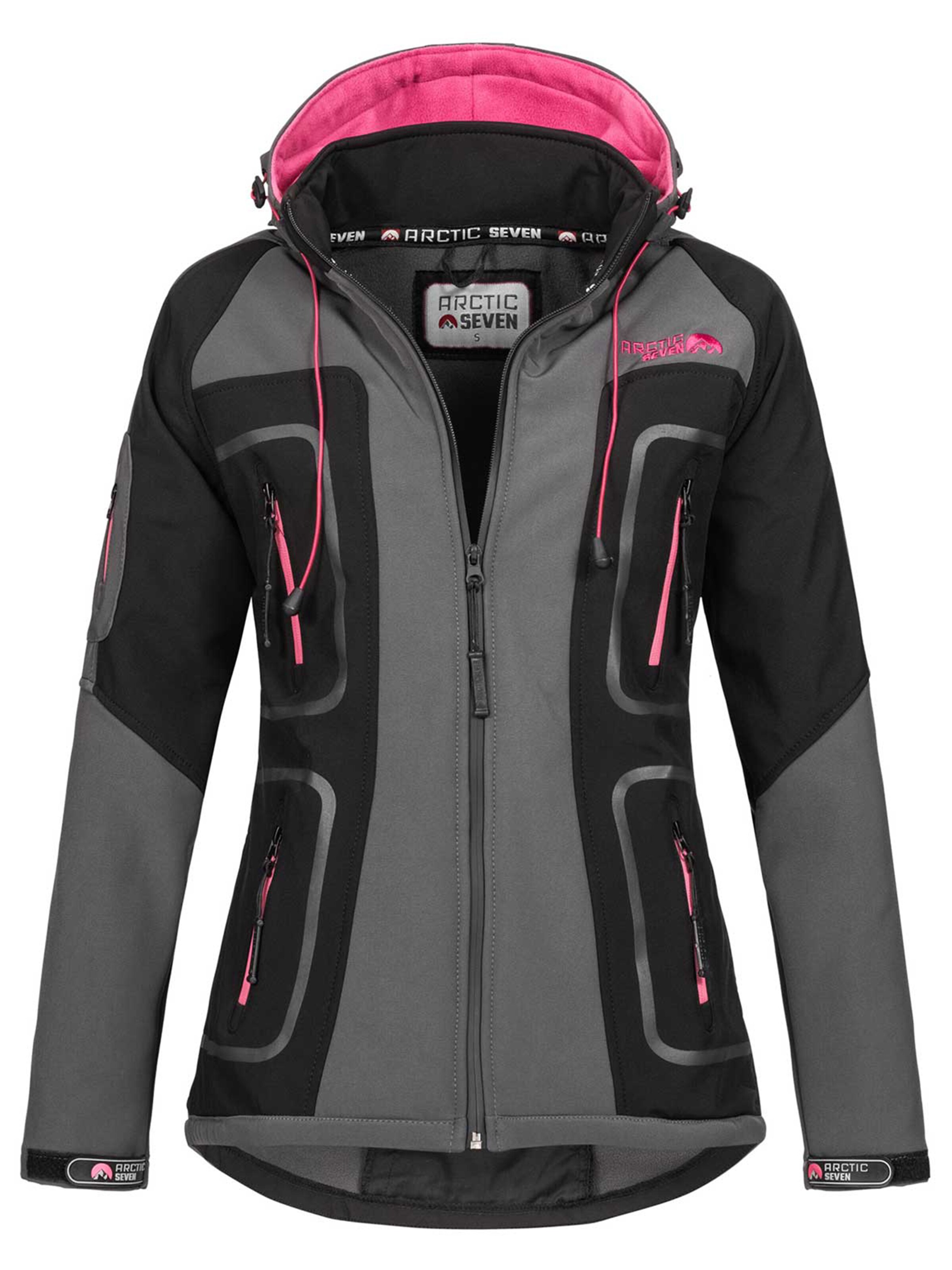 Arctic Seven Functionele jas in Grijs: voorkant