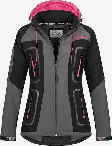 Arctic Seven Performance Jacket in Grey: front