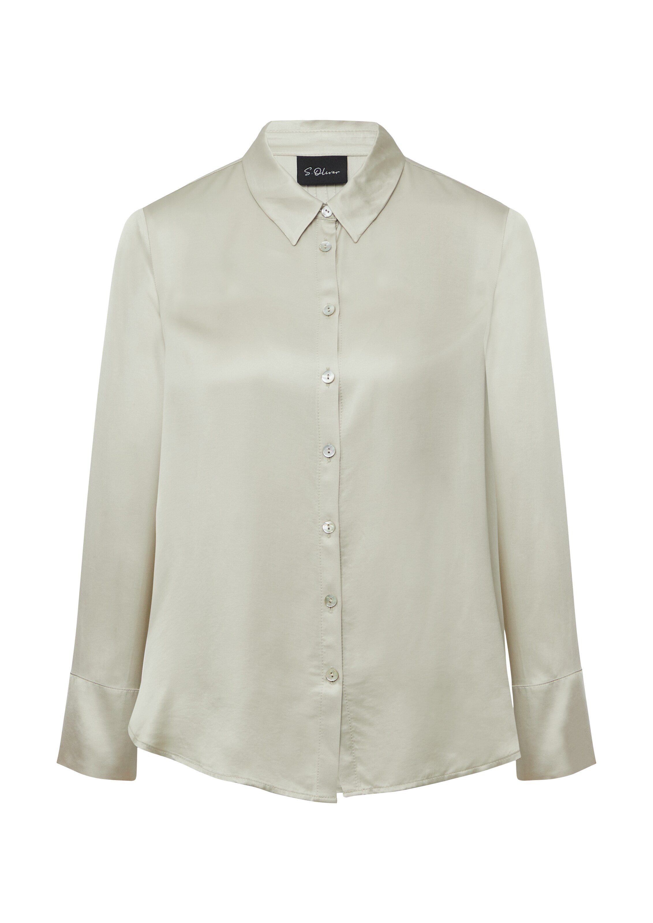 s.Oliver BLACK LABEL Bluse in Beige: Vorderseite