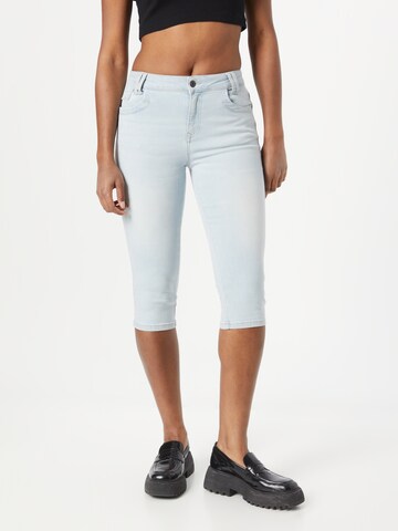 PULZ Jeans Skinny Jeans 'TENNA' in Blauw: voorkant