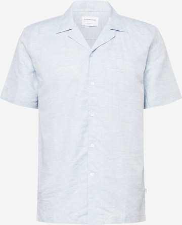 Lindbergh Button Up Shirt 'Delave' in Blue: front
