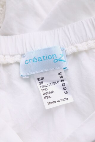 Creation L. Blouse & Tunic in XL in White