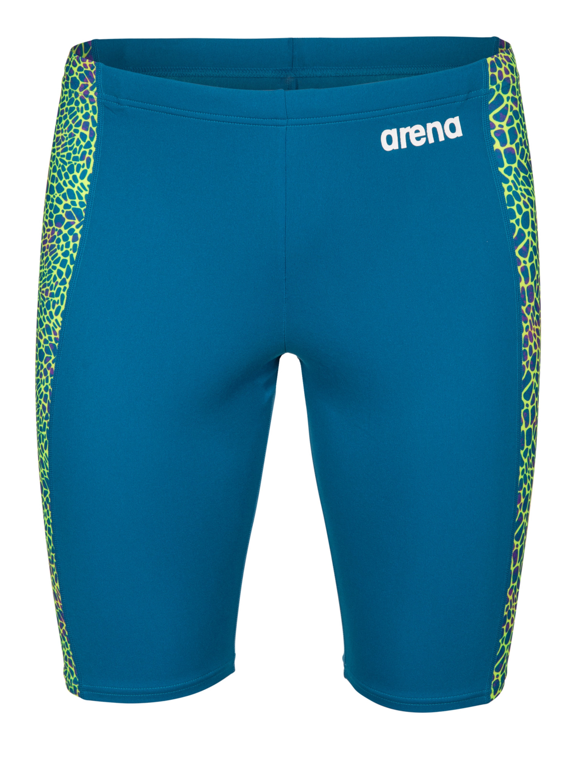 ARENA - Bermudas 'SNAKESKIN  JAMMER' en azul: frente