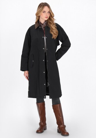 Manteau mi-saison DreiMaster Vintage en noir