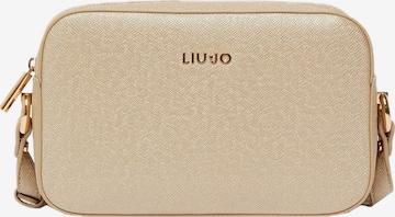 Borsa a tracolla 'AXX012 E0087' di Liu Jo in oro: frontale