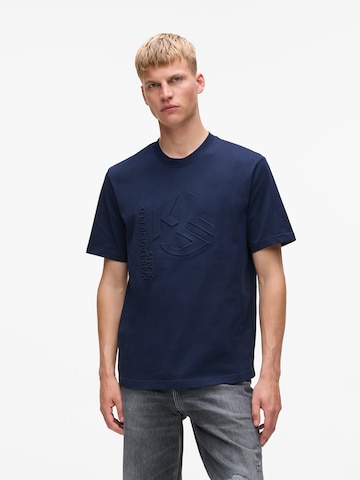 KARL LAGERFELD JEANS Bluser & t-shirts i blå: forside