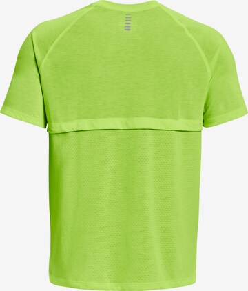 UNDER ARMOUR Functioneel shirt 'Streaker' in Groen