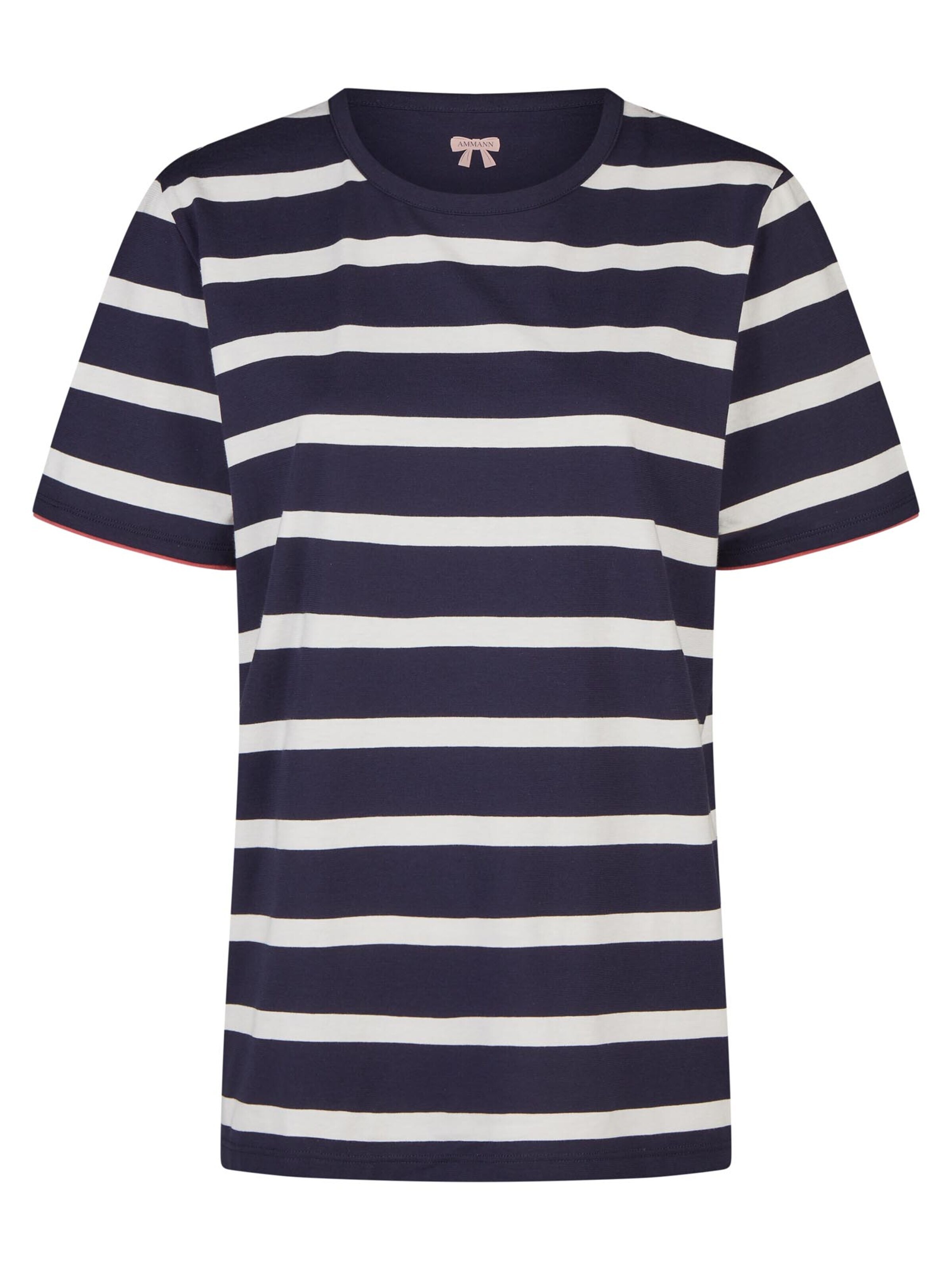 Ammann Pajama Shirt 'Mix & Match' in Blue: front