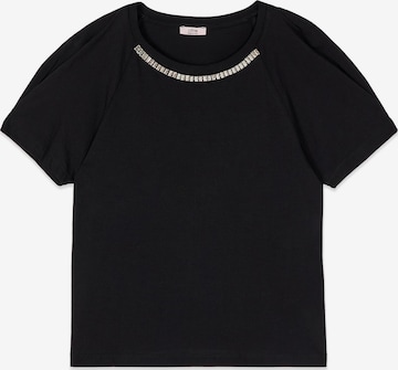 T-shirt oltre en noir : devant
