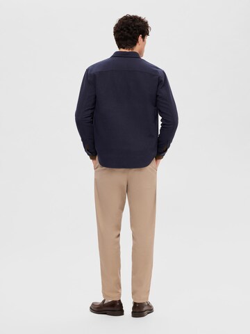 SELECTED HOMME Comfort fit Overhemd 'Mason' in Blauw