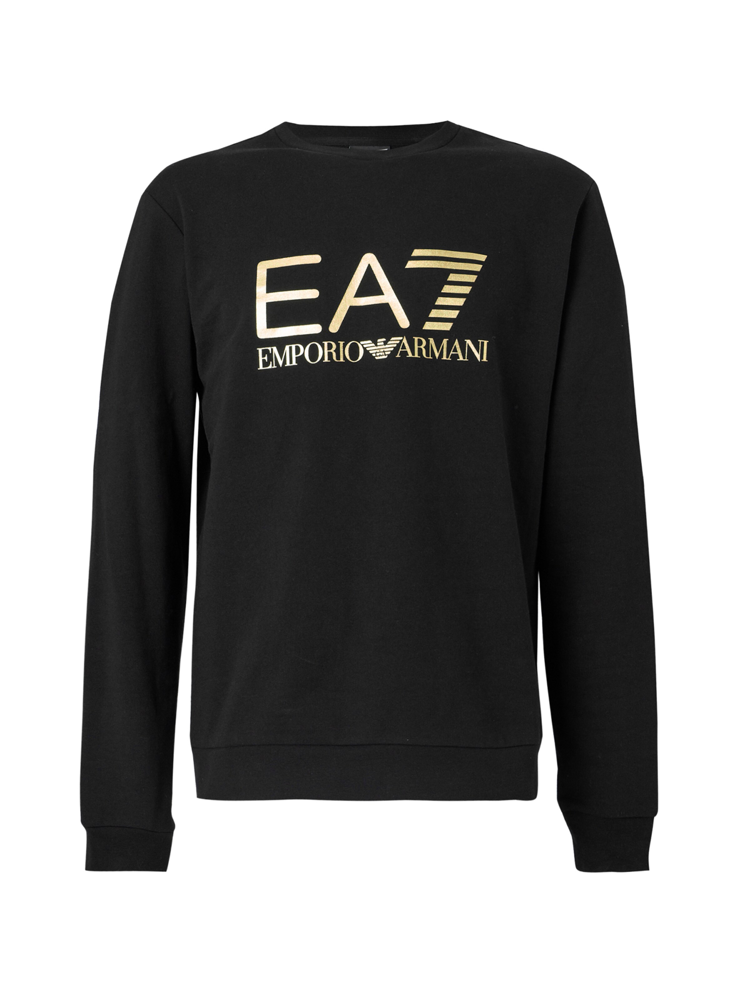 EA7 Emporio Armani Sweatshirt i sort: forside