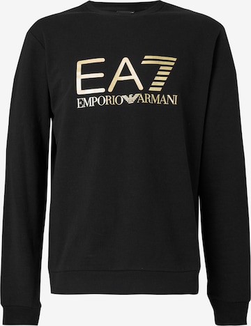 EA7 Emporio Armani Mikina – černá: přední strana