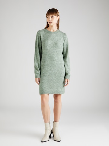 JDY Knitted dress 'JENNY' in Green: front