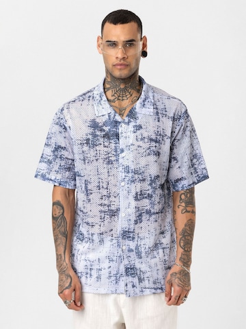 Fit confort Chemise 'WESSEL' Dandalo en blanc : devant