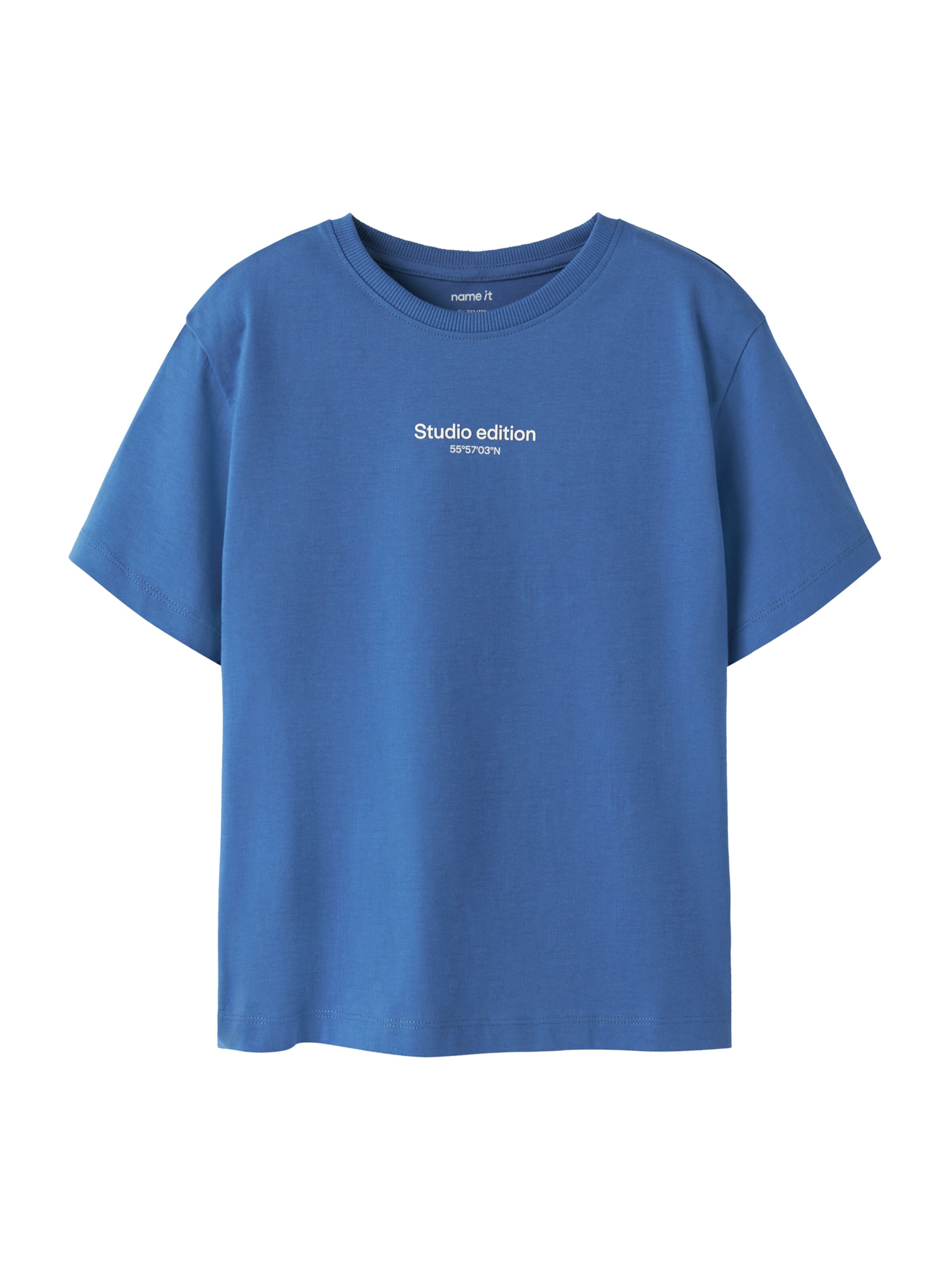 NAME IT Póló 'NKMBRODY' - kék: elől