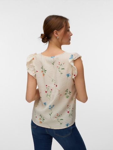 VERO MODA Blouse 'VMJOSIE' in Beige