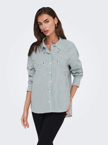 ONLY Blouse 'ONLTRINE' in Green: front