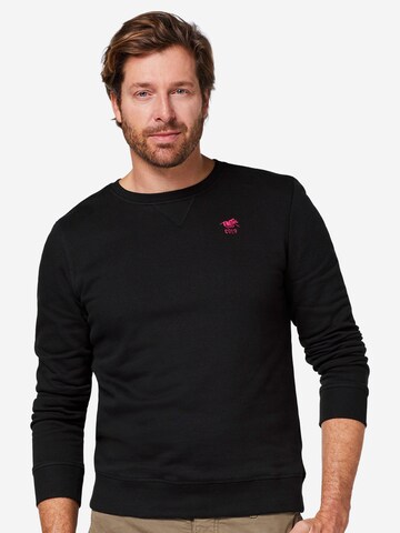 Polo Sylt Sweatshirt 'Basic' in Schwarz