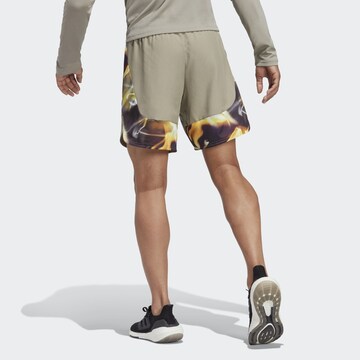 ADIDAS PERFORMANCE Regular Workout Pants 'Designed for Movement' in Green