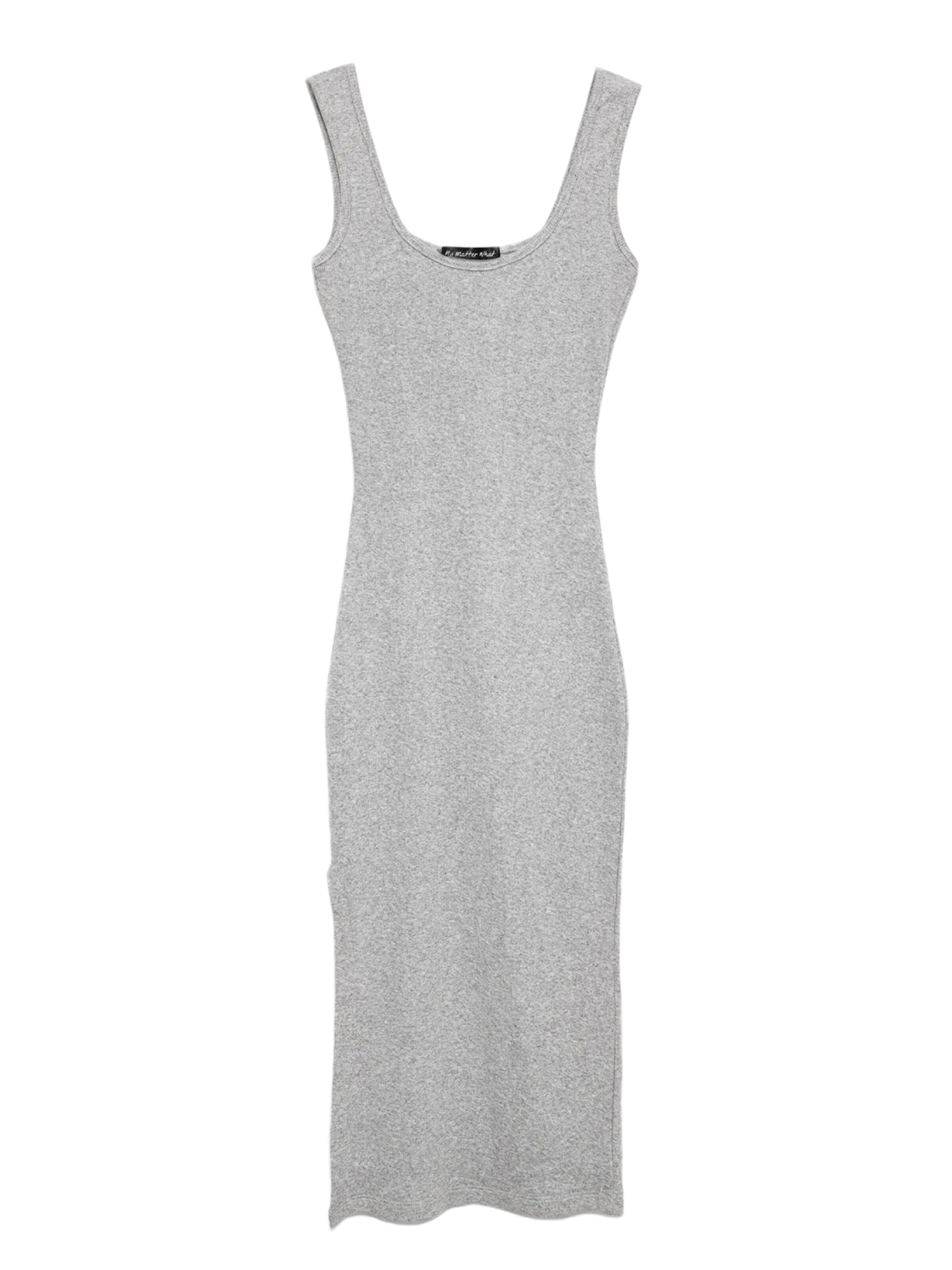 Robe d’été No Matter What en gris : devant