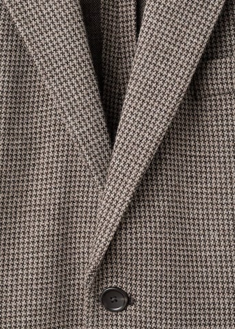 MANGO MAN Slim Fit Sakko 'Aneto' in Braun