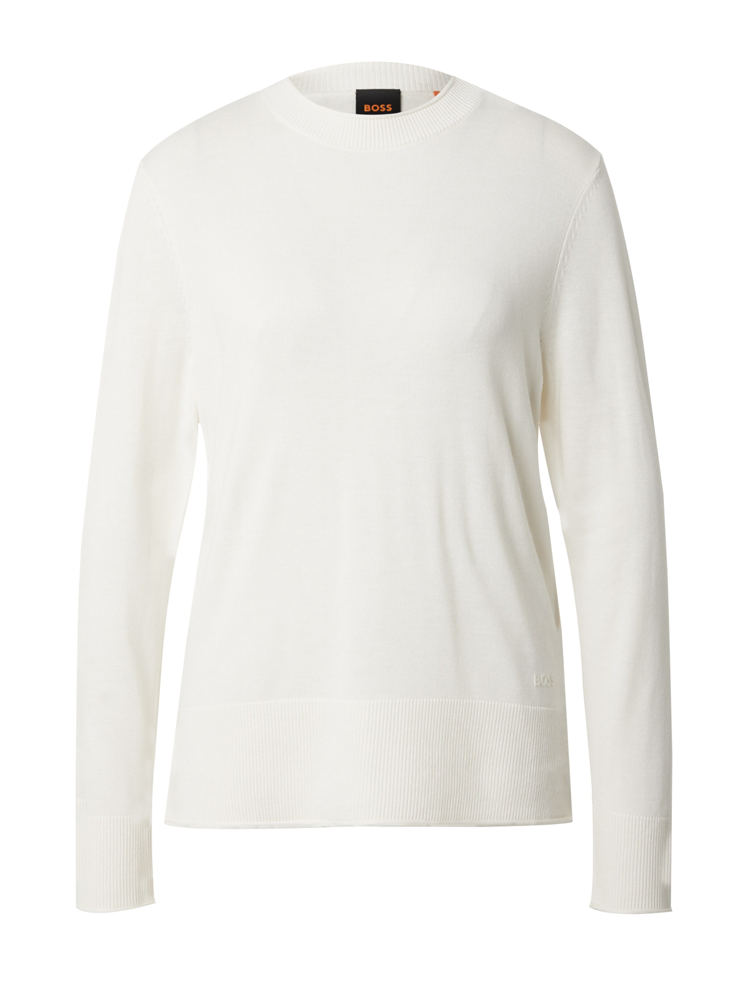 BOSS Pulóver 'C_Fanikale' - fehér: elől