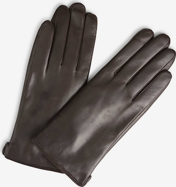 Gants 'VilmaMBG' MARKBERG en marron : devant