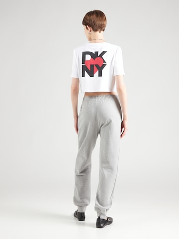 DKNY Tapered Hose in Grau: Rückseite