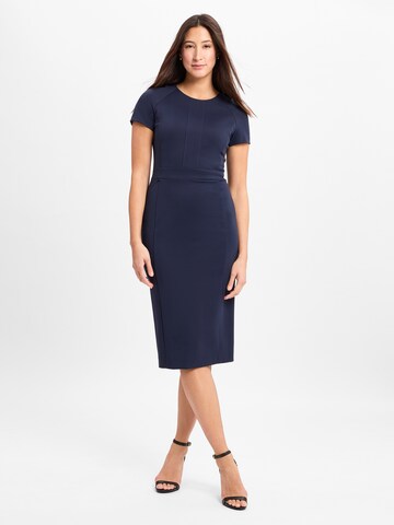 BOSS Sheath dress 'Darsa' in Blue: front