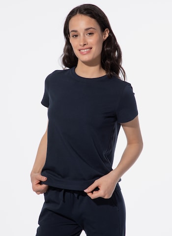 Sanetta Schlafshirt in Blau: Vorderseite