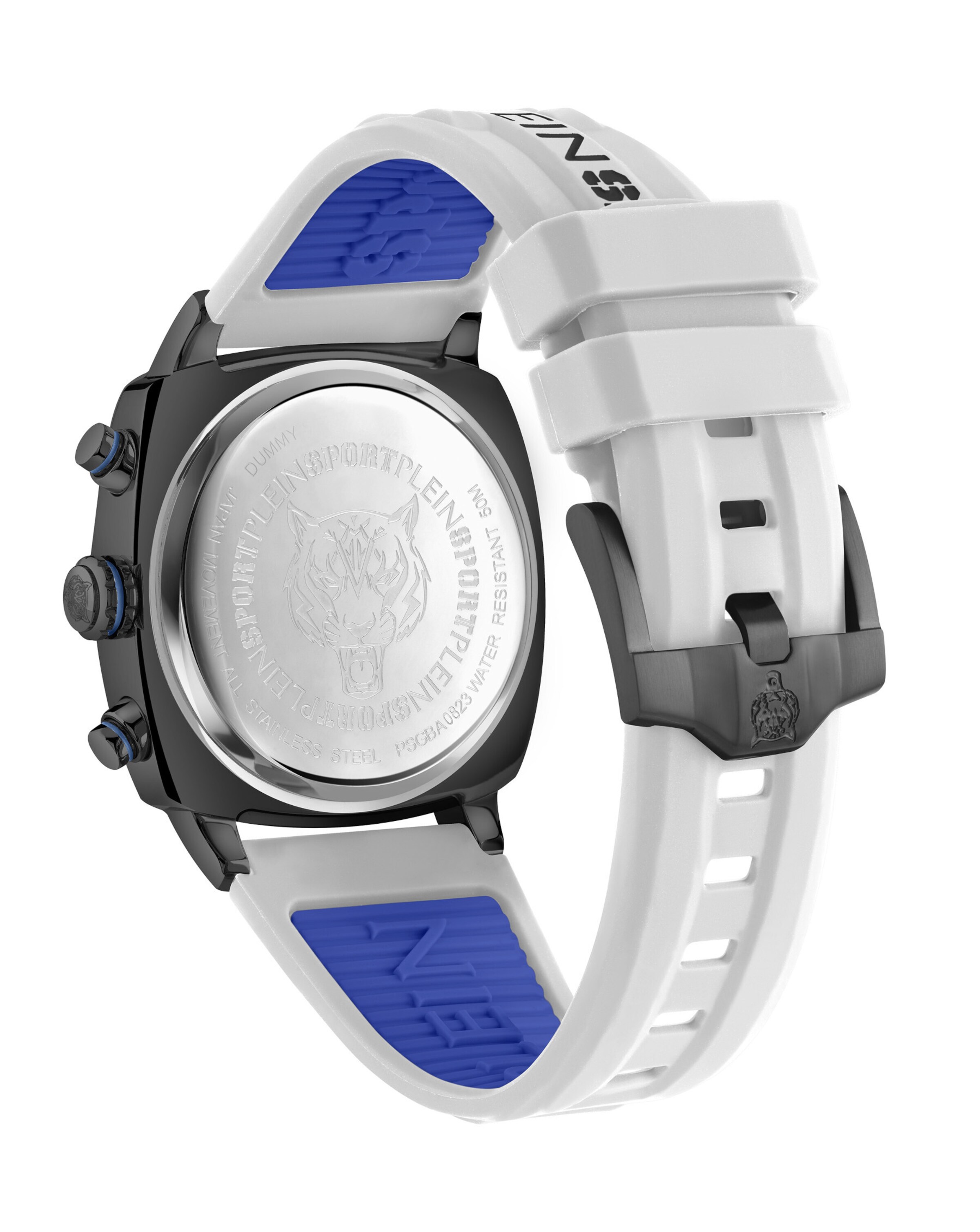 Plein Sport Analogt ur 'WILDCAT' i hvid